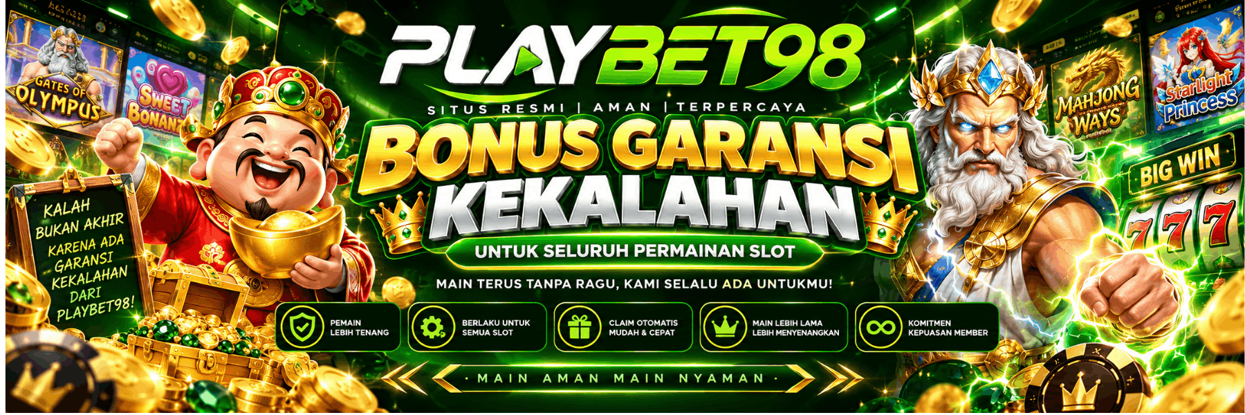 Bonus Garansi Kekalahan